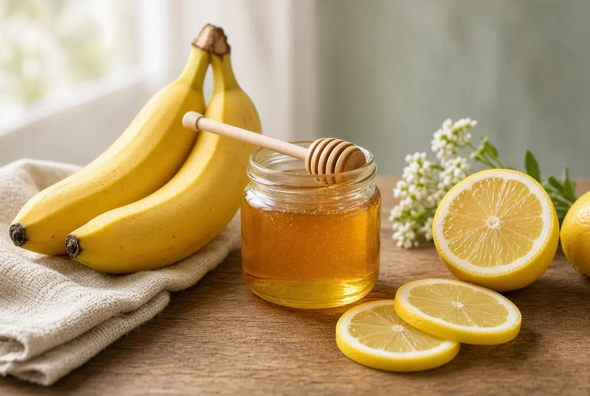 Tìm Hiểu Về Những Loại Mặt Nạ Dưỡng Da Từ Thiên Nhiên 6 Mặt Nạ Dưỡng Da Từ Thiên Nhiên Với Chuối, Mật Ong Và Chanh Giúp Dưỡng Ẩm Và Hỗ Trợ Làm Mờ Thâm Mụn