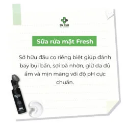 Sữa Rửa Mặt Dùng Cho Da Mụn, Da Dầu Fresh 3
