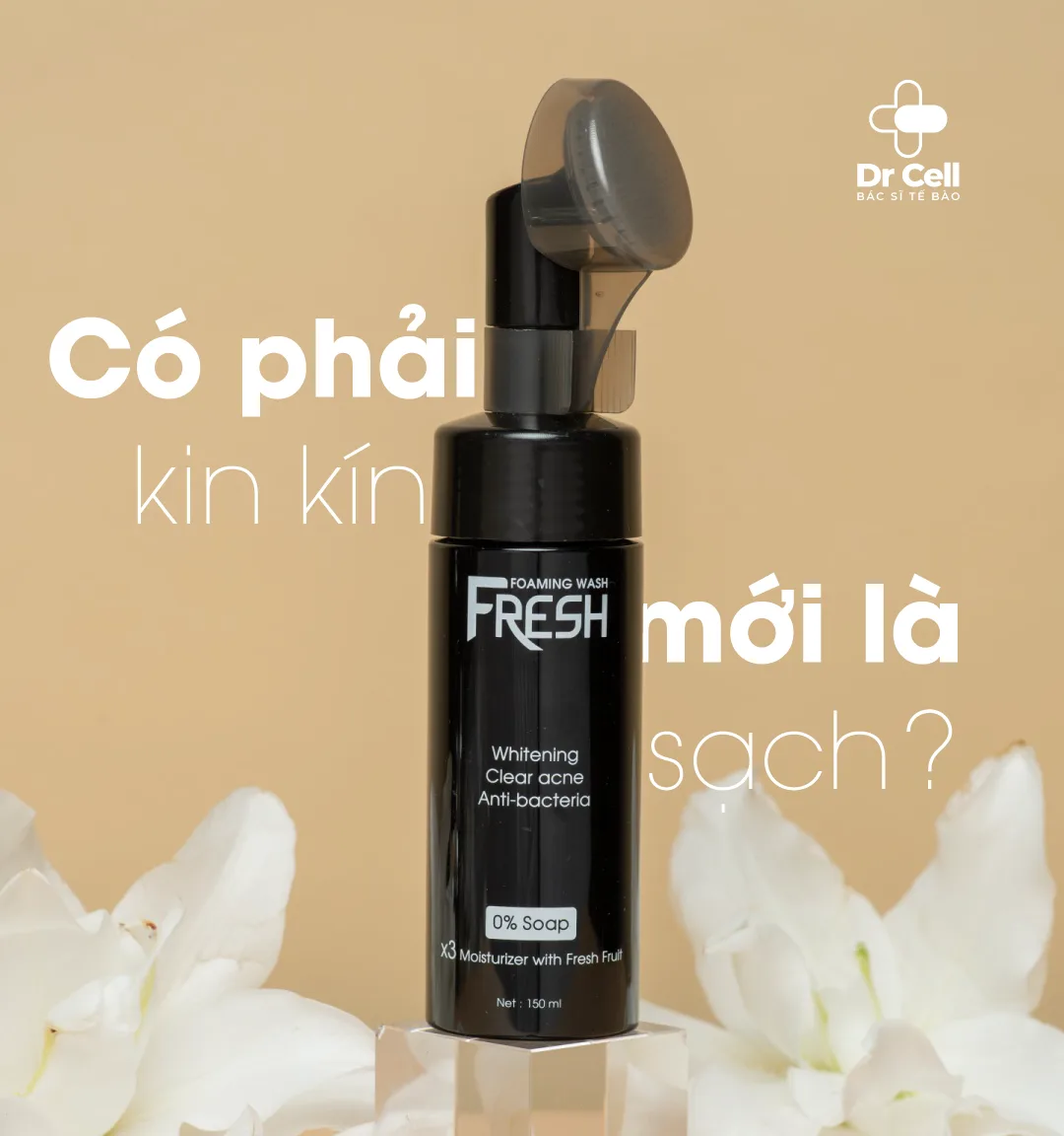 Sữa Rửa Mặt Dùng Cho Da Mụn, Da Dầu Fresh  Ảnh 3