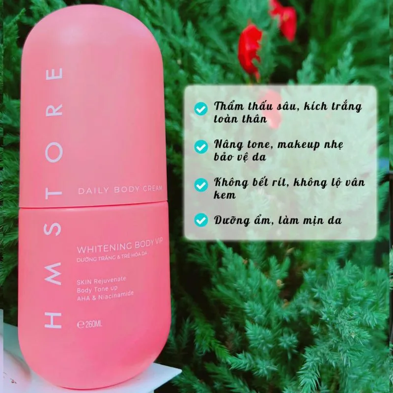 Kem Body Vip Siêu Trắng Cream Vip Dưỡng Trắng Cấp Tố