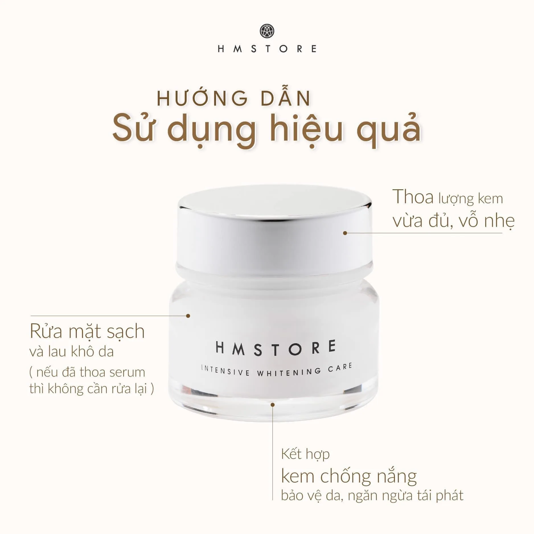 Kem Face Trắng Hồng Jussmy Có Công Dụng Dưỡng Trắng Da Mặt