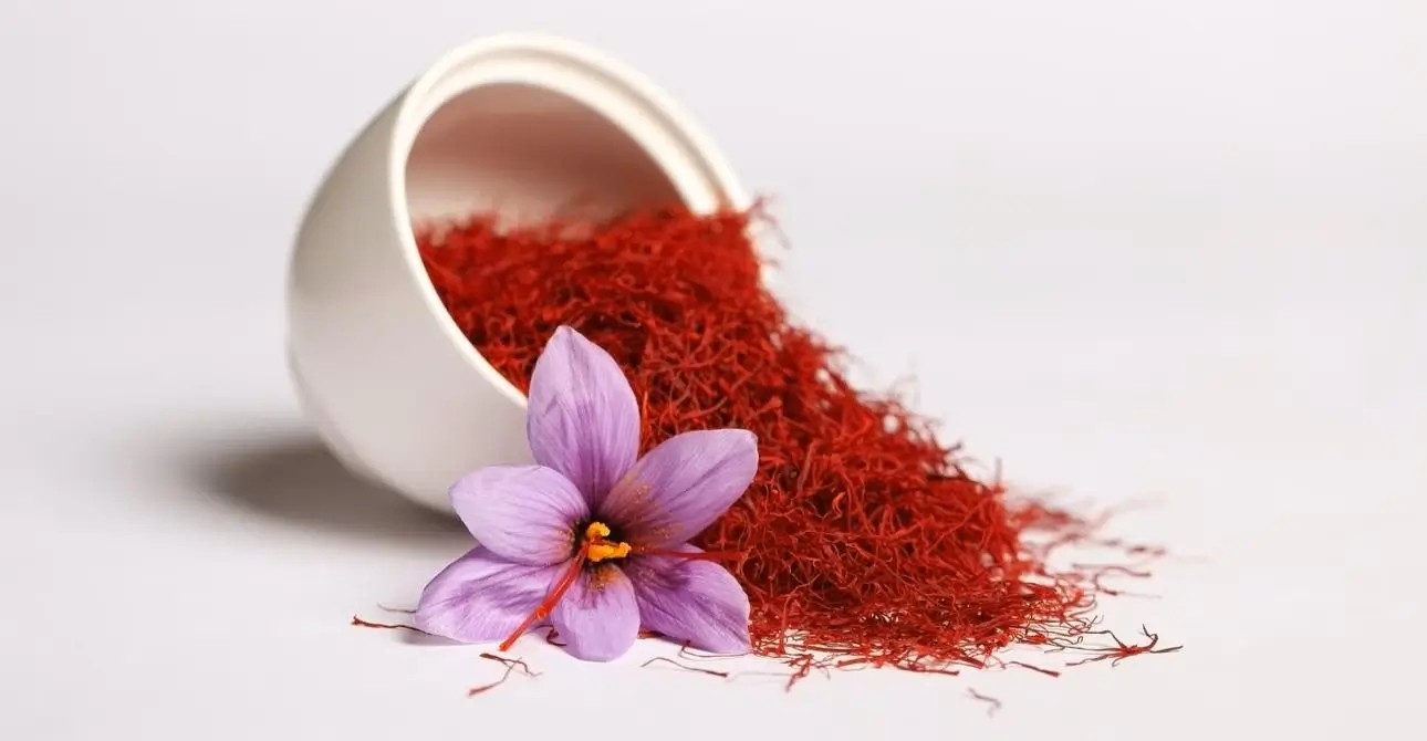 Nhụy Hoa Nghệ Tây Saffron Chất Lượng Cao Với Sợi Đỏ Sẫm Đặc Trưng