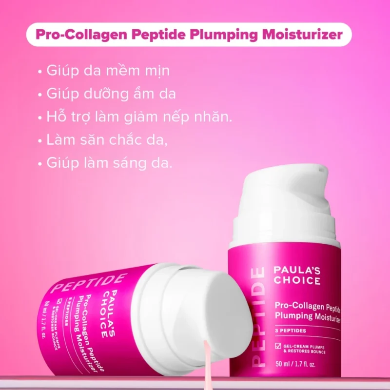 Top 6 Kem Dưỡng Trắng Da Tốt Nhất 2026: An Toàn, Hiệu Quả Cho Từng Loại Da 9 Paula’s Choice Peptide Plumping Moisturizer – Kem Dưỡng Trắng Da Hỗ Trợ Làm Sáng, Cấp Ẩm Và Giảm Nếp Nhăn