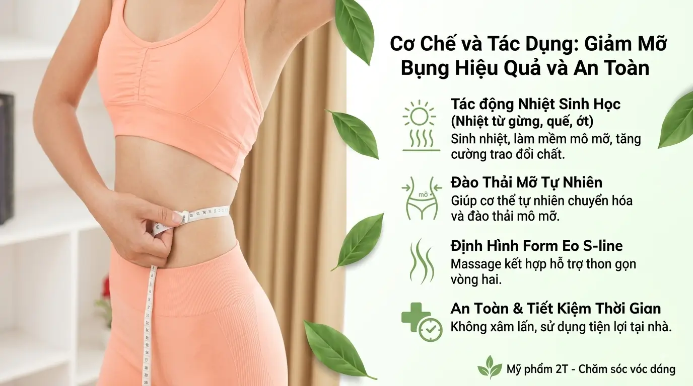 Giải Thích 4 Cơ Chế Tác Động Của Cao Lá Rừng Dr Cell: Tan Mỡ Nóng, Đào Thải Mỡ Tự Nhiên, Định Hình Form Eo SLine.
