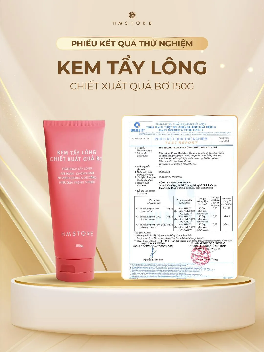 Kem Tẩy Lông Chiết Xuất Quả Bơ  Ảnh 2