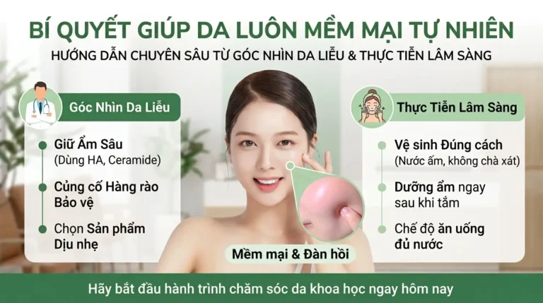Bí Quyết Giúp Da Luôn Mềm Mại Tự Nhiên | Hướng Dẫn Chuyên Sâu Từ Chuyên Gia
