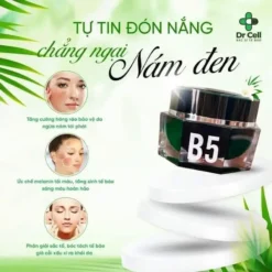 Công Dụng Kem Ức Chế Nám B5 Dr Cell  Tăng Cường Hàng Rào Bảo Vệ Da, Ức Chế Melanin, Phân Giải Sắc Tố