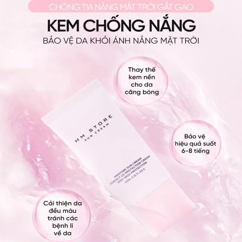 Kem Chống Nắng Hm Store 10 Kem Chống Nắng Hm Store Thay Kem Nền