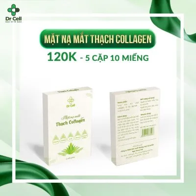 Nạ Mắt Thạch Collagen Dr Cell An Toàn Cho Mắt