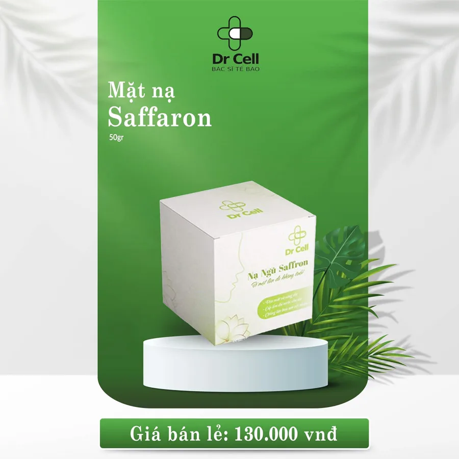 Nạ Ngủ Saffron  Cấp Ẩm, Xóa Nhăn, Căng Bóng  Ảnh 2