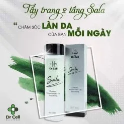 Tẩy trang 2 tầng Sala - Nhẹ nhàng tẩy sạch makeup, bụi bẩn