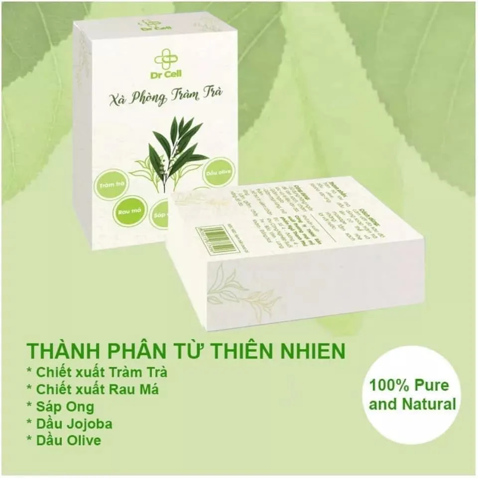 Xà Phòng Tràm Trà Dr Cell Trị Mụn Lưng, Body 2 Xà Phòng Tràm Trà Dr Cell Trị Mụn Lưng, Body Ảnh 2