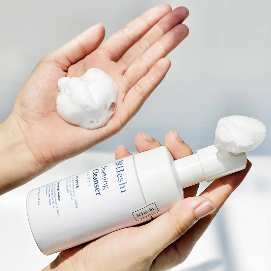 Sữa Rửa Mặt Heshi Foaming Cleanser Sạch Sâu 2 Sữa Rửa Mặt Dịu Nhẹ