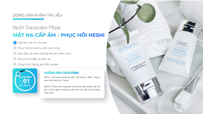 Nạ gel Heshi Dreamskin mask đa công dụng, sản phẩm chính hãng mua tại Mỹ Phẩm 2T