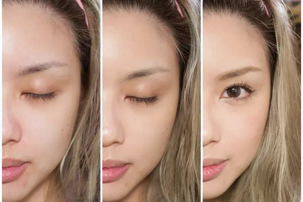 Kem Đêm Heshi Reborn Cell Cream – Kem Dưỡng Da Ban Đêm Trắng Da, Mờ Nám, Chống Lão Hóa 12 Hiệu Quả Trước Và Sau Khi Dùng Kem Đêm Heshi Reborn Cell Cream Da Sáng Mịn Rõ Rệt