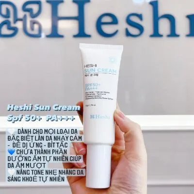 Kem Chống Nắng Heshi Sun Cream Kem Chống Nắng Vật Lý Phổ Rộng
