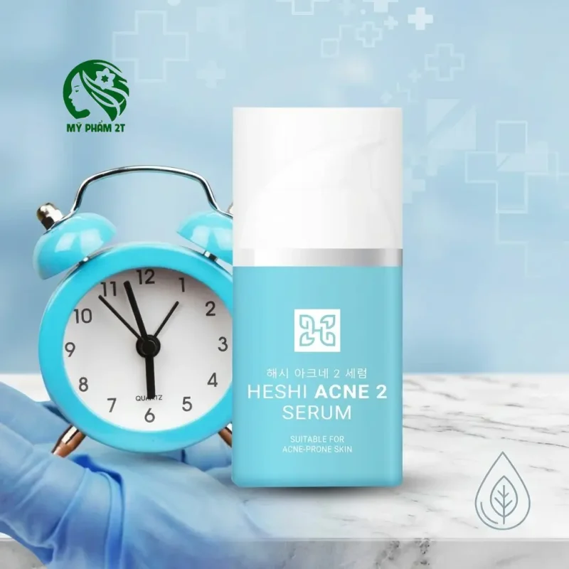 Serum trị mụn Acne Heshi đặc trị mụn sưng viêm đỏ