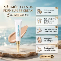 Tone Up Bb Cream 5In1 Mờ Đóm Nâu, Tạo Nền Căng Bóng, Kiềm Dầu, Chỉ Số Chống Nắng Vượt Trội Spf 50+ Pa++++