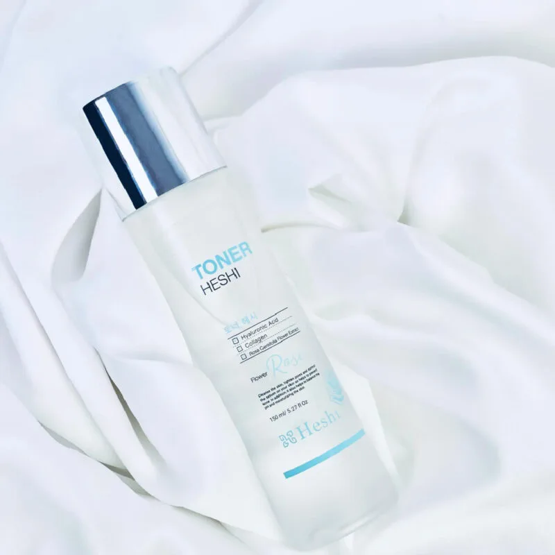 Toner Heshi Flower Rose Nước Hoa Hồng Dưỡng Ẩm Làm Dịu Da