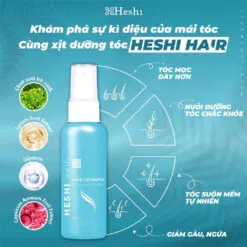 Xịt dưỡng tóc Heshi Hair Growth kích thích mọc tóc