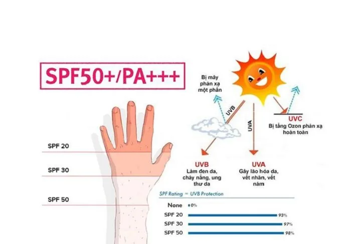 Chỉ Số Spf Pa Kem Dưỡng Trắng Chống Nắng