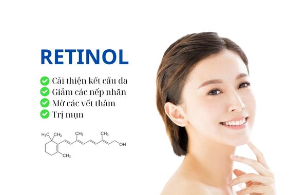công dụng của retinol một dạng của retinoid
