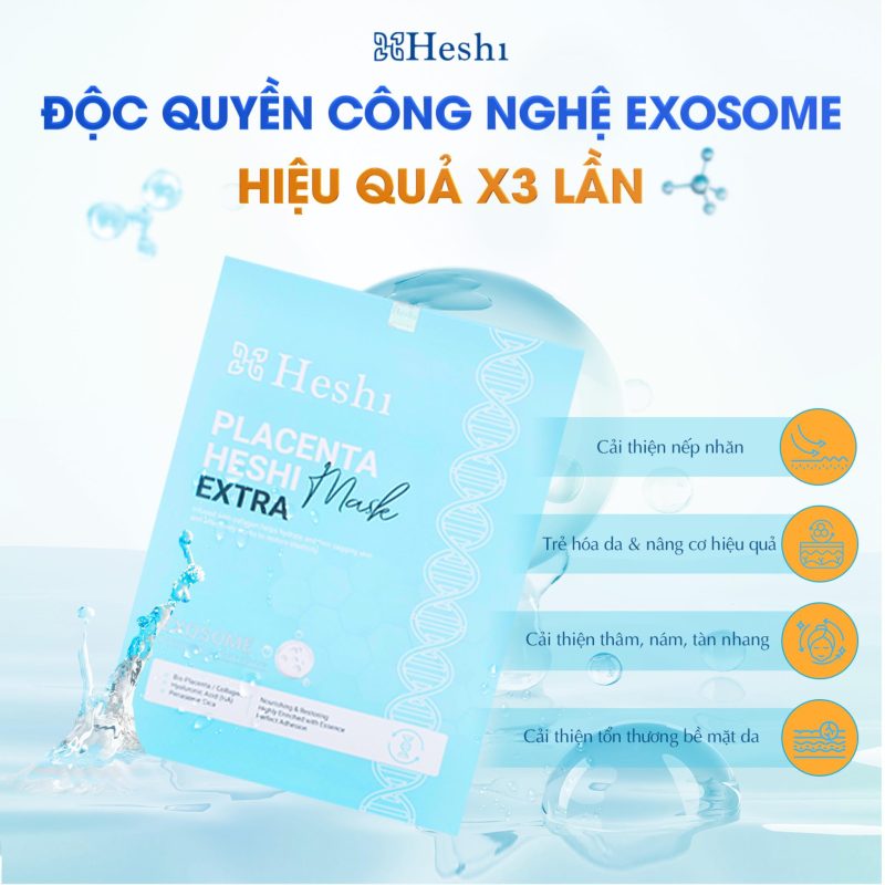 Mặt nạ Heshi Placenta phục hồi