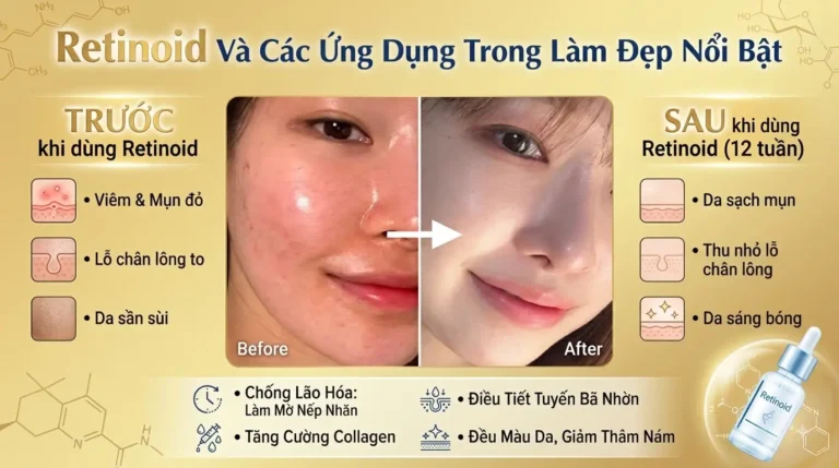 Retinoid Và Các Ứng Dụng Trong Làm Đẹp Chuẩn Y Khoa