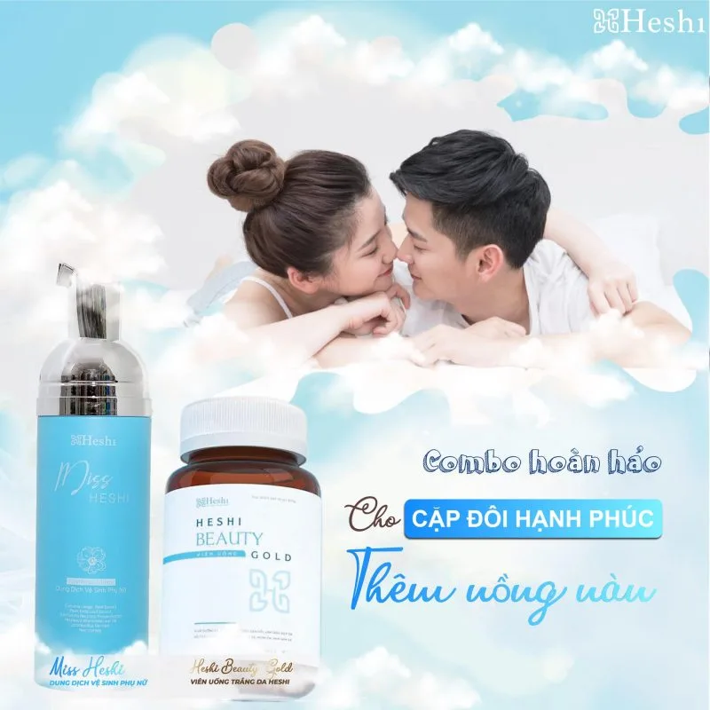 Viên Uống Trắng Da Heshi Beauty Gold
