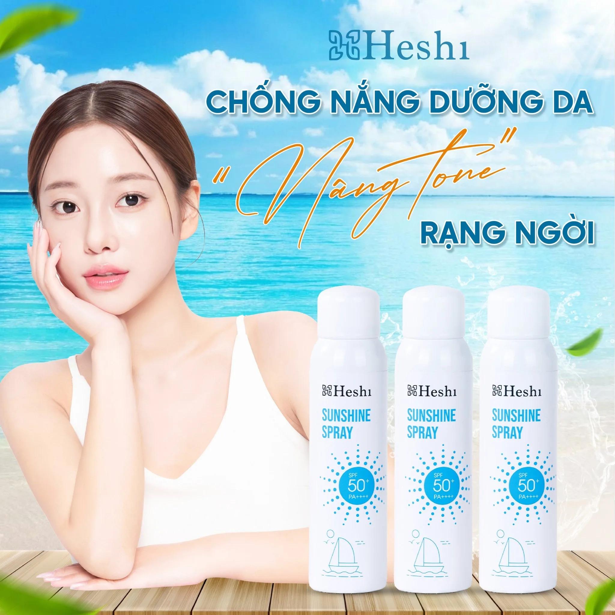 Xịt Chống Nắng Phổ Rộng