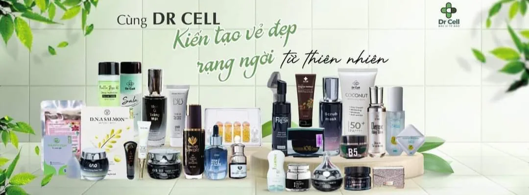 Bộ mỹ phẩm thương hiệu Dr Cell