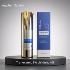 Serum Heshi Ultra Melasma Chai Vàng 30Ml – Tranexamic Acid 3% Chỉ Dùng Buổi Tối