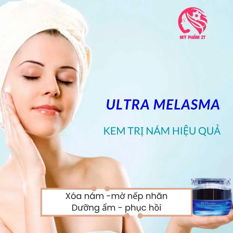 Kem Trị Nám Heshi Ultra Melasma 30Ml – Làm Mờ Nám Mạnh Mẽ Với Alpha Arbutin &Amp; Chiết Xuất Vỏ Cây Thông Đỏ 6 Kem Nám Hiệu Quả Tốt Nhất