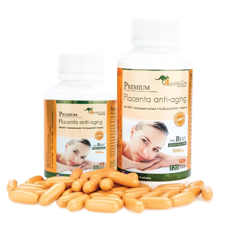 Viên uống nhau thai cừu Premium Placenta Anti-Aging