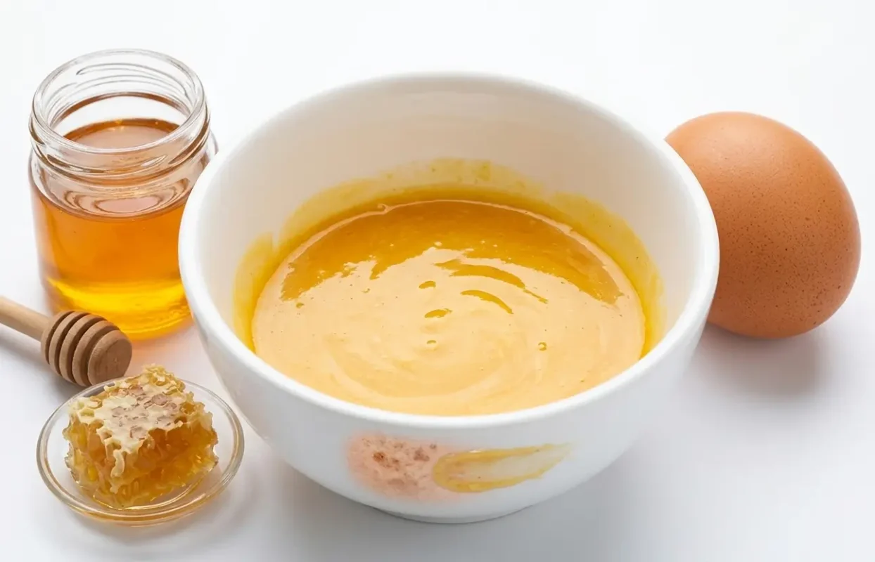 Làm Mặt Nạ Trị Nám Với Mật Ong Và Trứng Gà