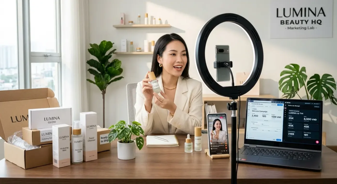 Xây Dựng Thương Hiệu Bắt Đầu Kinh Doanh Mỹ Phẩm 4 Chiến Lược Marketing Và Livestream Bán Hàng Khi Xây Dựng Thương Hiệu Kinh Doanh Mỹ Phẩm