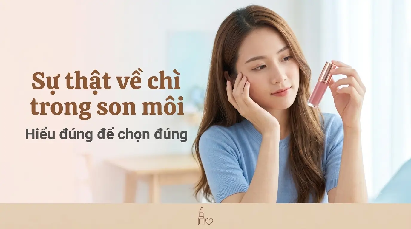 Son Môi Cho Da Nám: Cách Chọn Son Không Chì Và An Toàn 2 Sự Thật Về Chì Trong Son Môi – Hiểu Đúng Để Chọn Đúng
