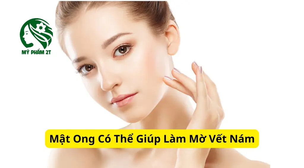 trị nám da bằng mật ong