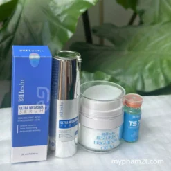 Bộ Ba Kem Serum Tinh Chất Heshi Dưỡng Sáng Da Ngừa Thâm Nám