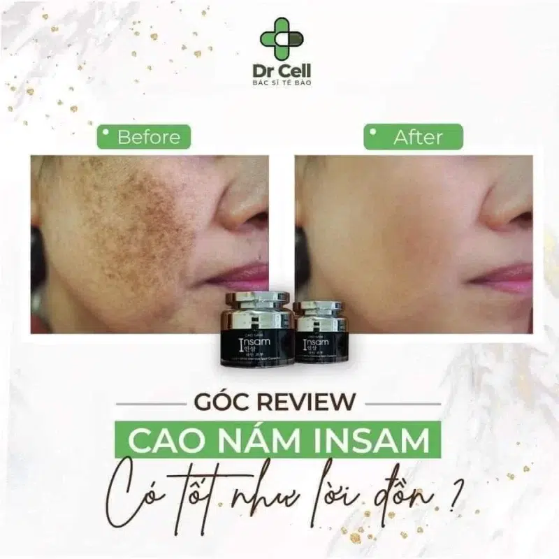 Cao nám Insam dr cell có tốt không