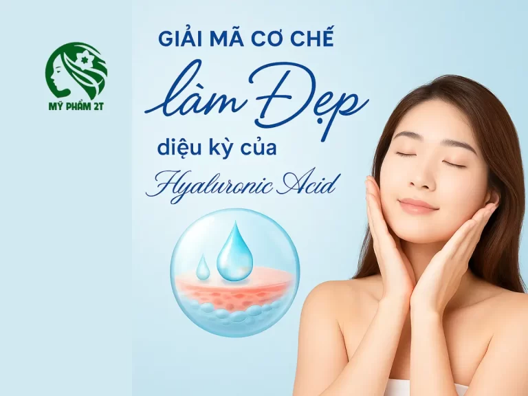 Cơ Chế Hoạt Động Hyaluronic Acid Trong Mỹ Phẩm