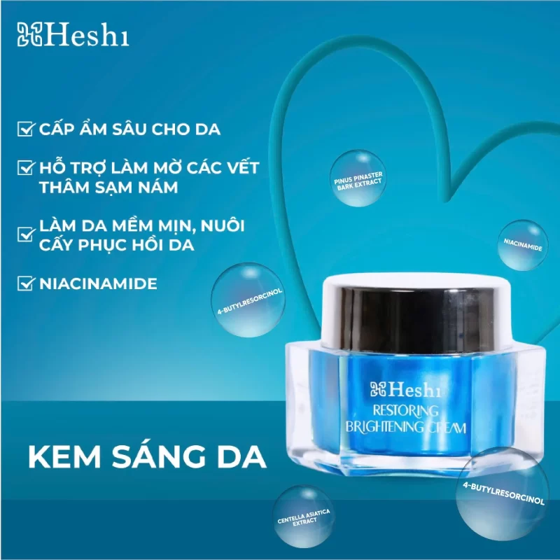 Kem dưỡng phục hồi sáng da Restoring Brighteninf Ctream