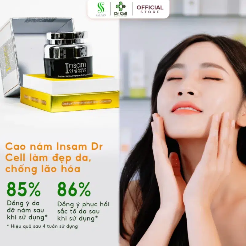 Kem nám Insam Dr Cell mờ nám tàn nhang chống lão hóa