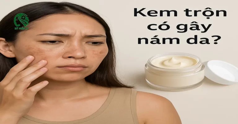 Kem Trộn Có Gây Nám Da? 5 Sự Thật Khiến Bạn Phải Cảnh Giác!