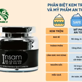 cao nám insam có phải kem trộn không