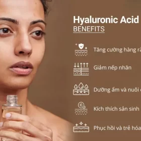 Serum HA là gì? Tác dụng của Hyaluronic Acid với làn da