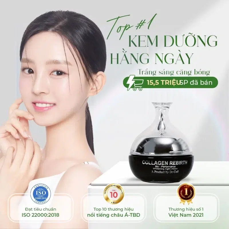 kem collagen Rebirth Dr Cell có tốt không