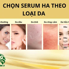 Cách Chọn Serum Ha Theo Loại Da