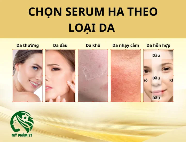 Cách Chọn Serum Ha Theo Loại Da, Da Bạn Cần Gì?