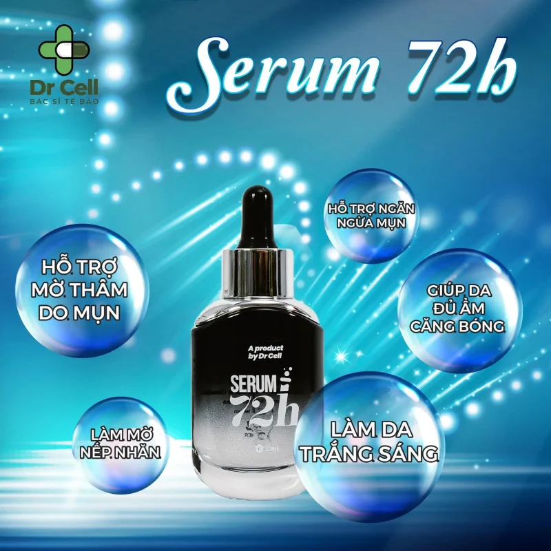 Serum Trắng Da 72H Dr Cell Bộ Dr Cell Trị Mun